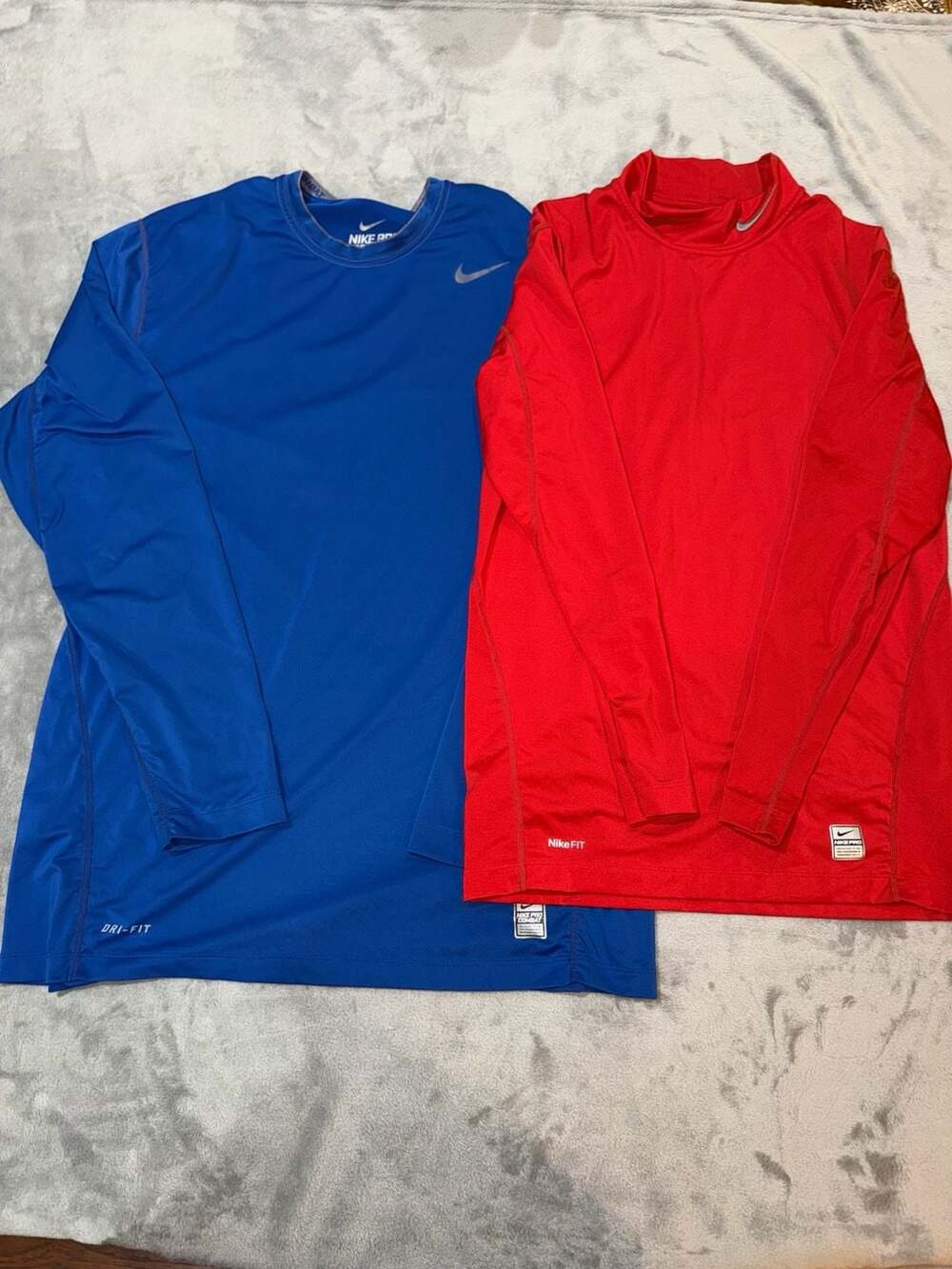 Nike Pro Combat Dri-FIT Men's Long Sleeve Compression and Fitted Athletic Shirts - Picture 1 of 3
